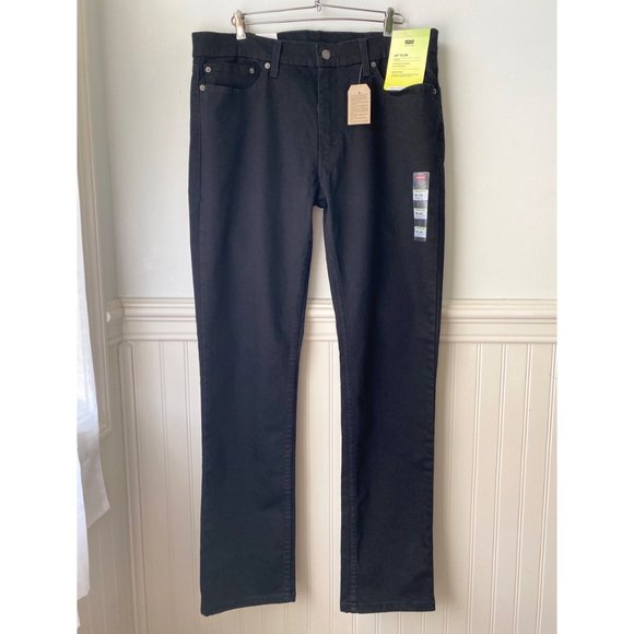 NWT 511 SLIM FIT LEVI’S FLEX MEN'S JEANS Native Cali Stretch Black Size 36x34 - Picture 5 of 11